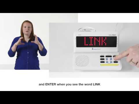 Video explaining the HomeAware Baby Cry Transmitter set up in American Sign Language (ASL)