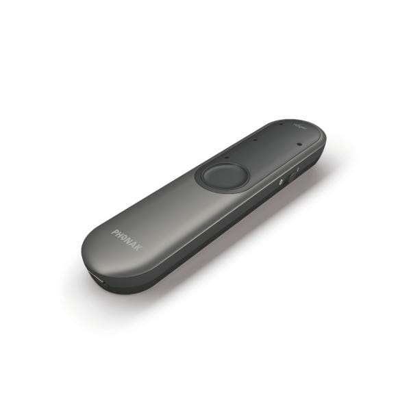 Phonak Roger On V3 Microphone 056-3032-P7011 Microphones Graphite Grey offers 3 modes for listening is crowds, restaurants, and over distance.