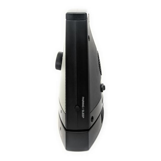 Side view of the Serene Innovations Sereonic TV Soundbox - Wireless TV Speaker with Optical & Analog Connectivity BT200