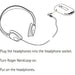 Phonak Roger Neckloop Headphones 055-4032 Headphone 