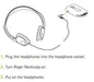 Phonak Roger Neckloop Headphones 055-4032 