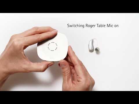 How to set up RogerDirect with the Roger Table Mic 3.  Follow the video for instructions on how to connect your hearing aid to the Table Mic 3. 