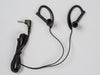Black SuperEar Replacement Hook-Style Stereo Earbuds LC-EB  on a light grey background. 