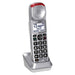 Panasonic KX-TGM490S Amplified Cordless Telephone With Digital Answering Machine Silver Optional Expansion handset