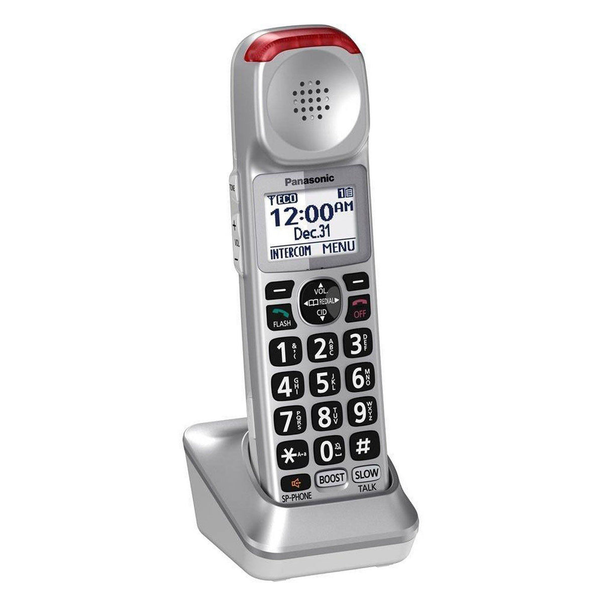 Panasonic KX-TGMA45S Amplified Phone Expansion Handset Only In Silver —  Deaf  Hear Alberta