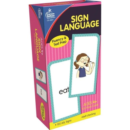 Sign Language Flash Cards American Sign Language, numbers 1-20 and common ASL words American Sign Language 