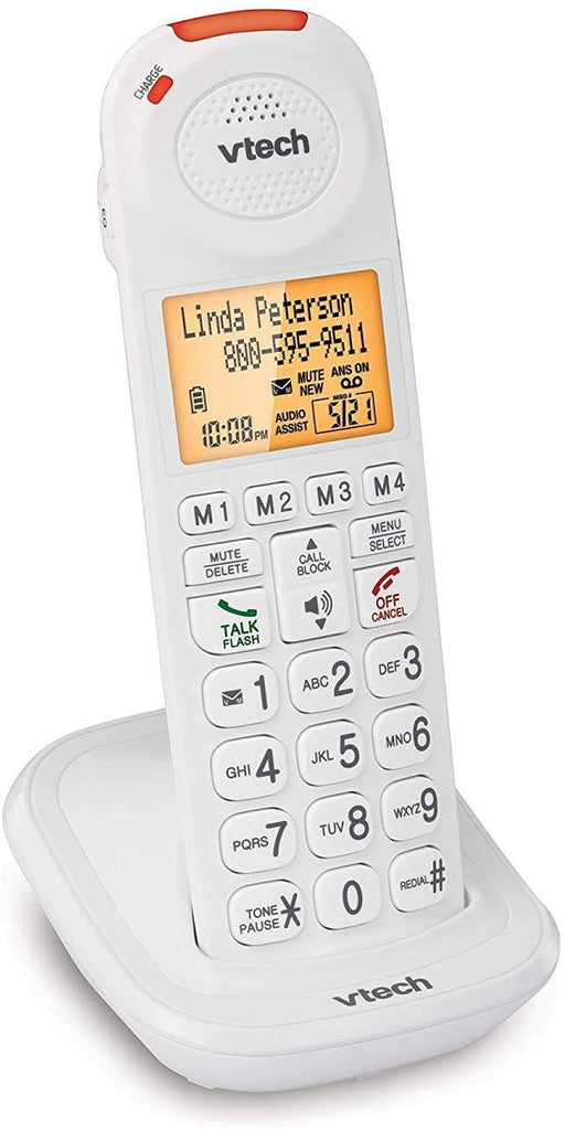 SN5107 Amplified Accessory Handset with Big Buttons and Display (50db) For Vtech SN5127 & SN5147 Phone Systems