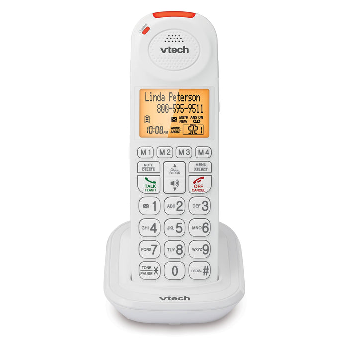 SN5107 Amplified Accessory Handset with Big Buttons and Display (50db) For Vtech SN5127 & SN5147 Phone Systems 