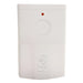 Sonic Alert HomeAware Smoke & CO Sound Signaler HA360SSSCK2-1.  White rectangular box similar to the size of a box of playing cards with a red light indicator for signal transmitting. 
