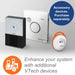 Vtech SN7021 Cordless Audio Doorbell Works With Vtech CareLine SN5127 or SN5147 Phones Available Accessories
