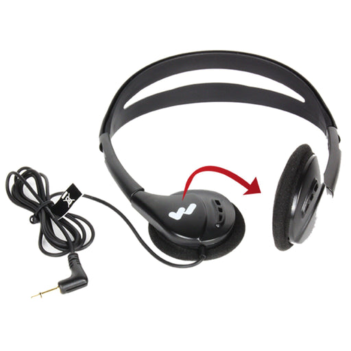 Williams Sound Deluxe Folding Mono Headphones HED 021