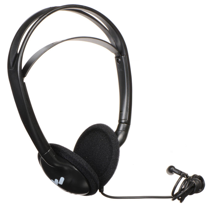 Williams Sound HED 027 Headphones showing the EAR 035 Headphone Cushions & Tips on a white background