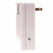 Side view of the Wireless Doorbell with Flashing Strobe  WP180USL Signaling Device